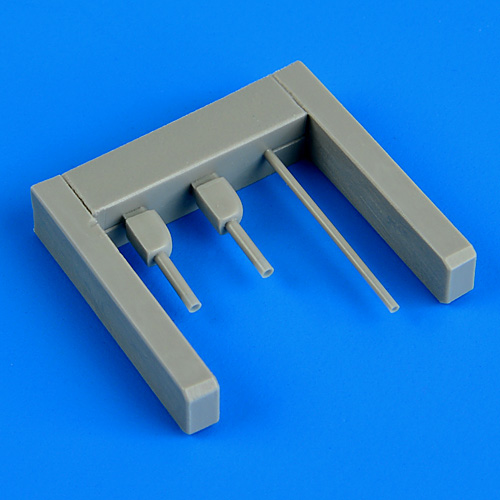 1/48 I-16 gun barrels and pitot tube