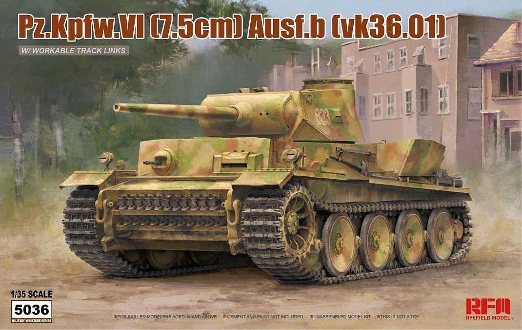 1/35 Panzer VI Ausf. B (VK36.01)