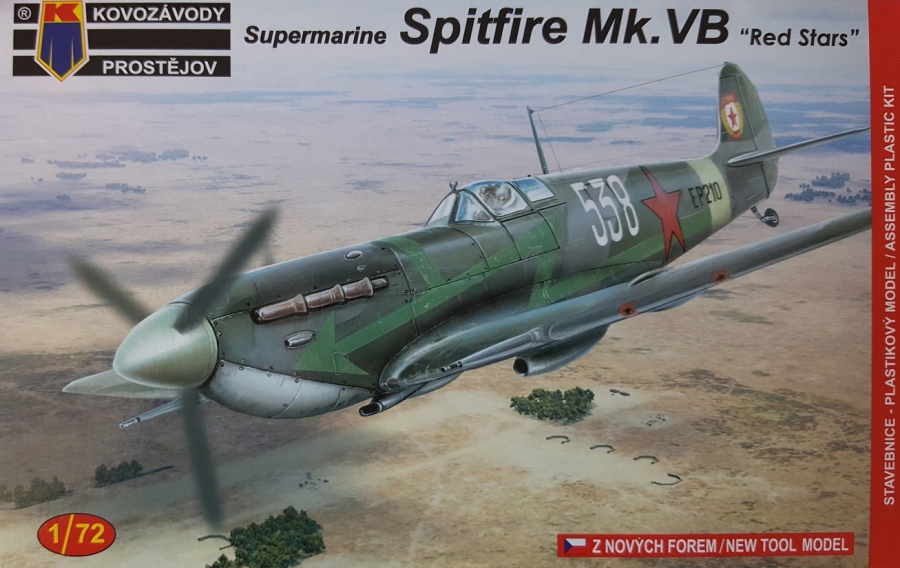 1/72 Supermarine Spitfire Mk.VB Red Stars