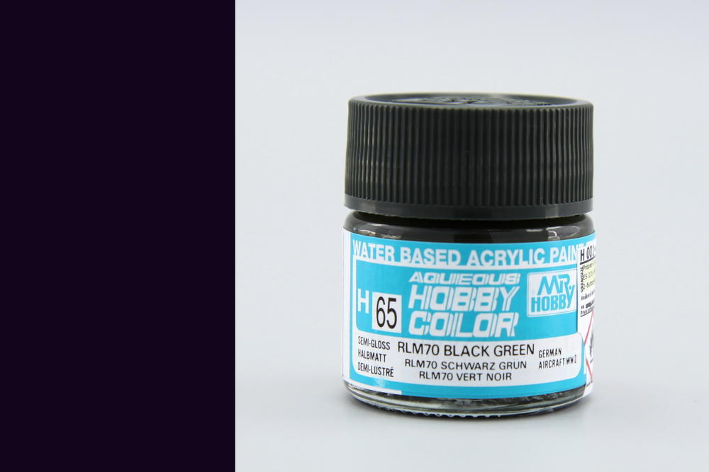 Hobby Color - RLM70 Black Green - Černo zelená - 10ml