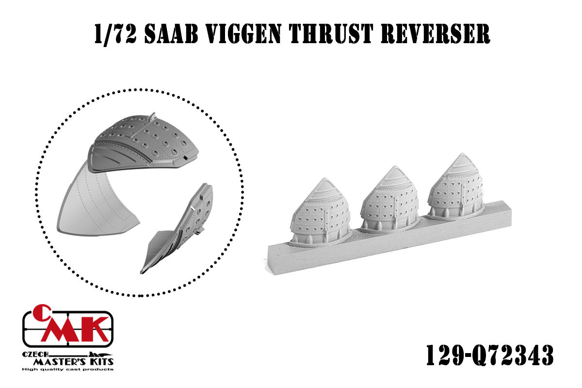 1/72 SAAB Viggen Thrust Reverser