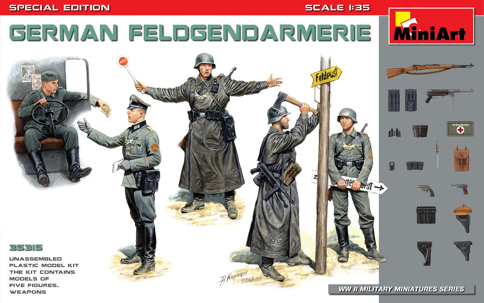 1/35 German Feldgendarmerie. Special Edition