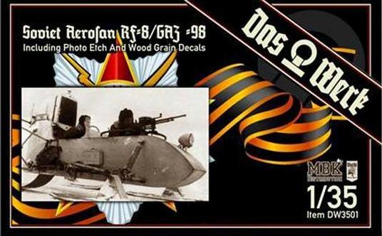 1/35 Soviet Aerosan RF-8/ GAZ-98