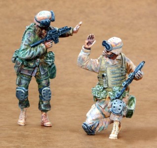 1/35 US Infantry Freedom Iraq part I (2 fig.)