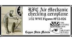 1/32 RFC Air Mechanic checking 