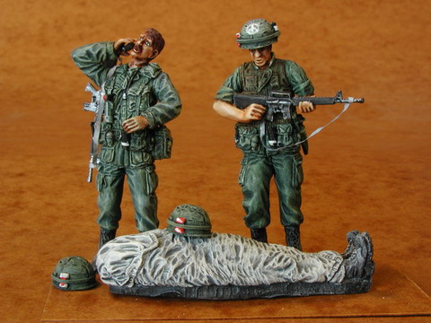 1/35 US Marines Vietnam (2fig.)