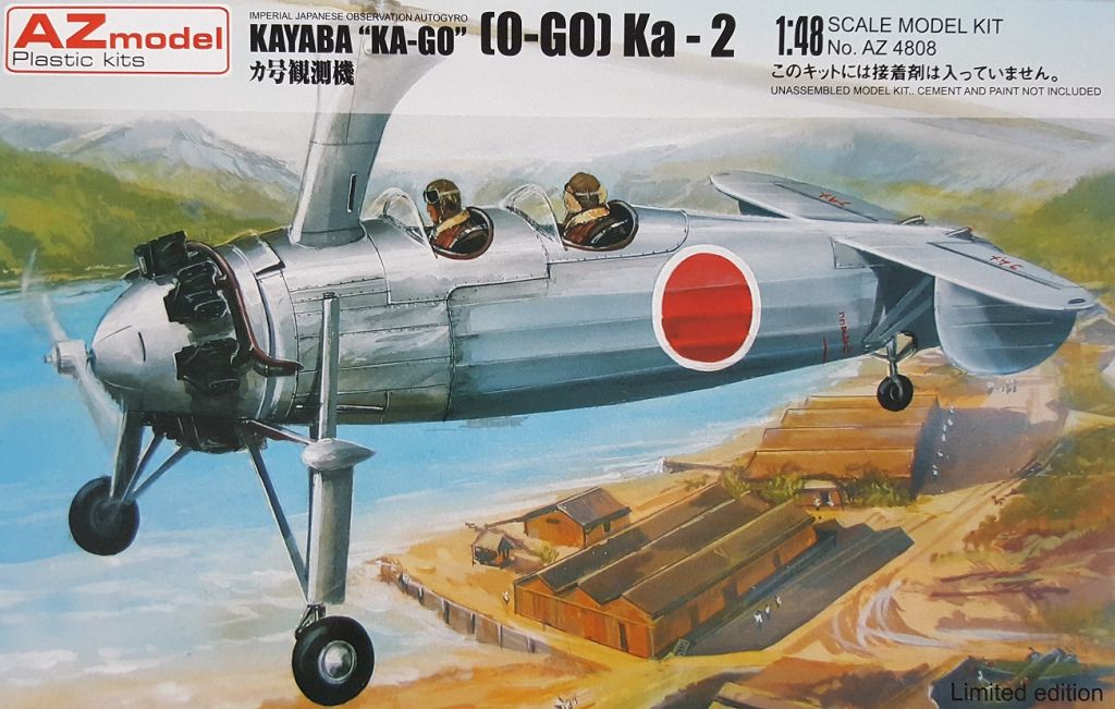 1/48 Kayaba O-GO autogiro