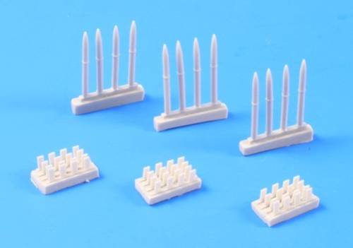 1/72 HVAR Rockets 5 inch (12 pcs)