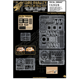 1/32 DH.9a NINAK - Super Detail Set - Photo-etched Sets  - Wingnut Wings