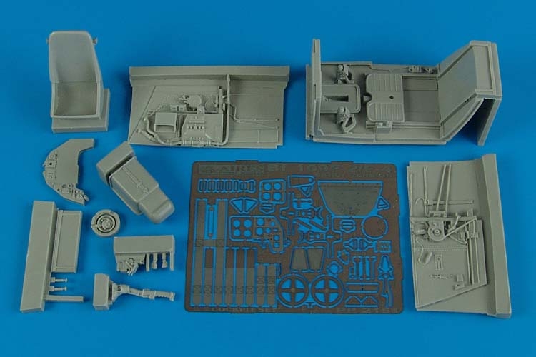 1/32 Bf 109F-2/F-4 cockpit set - (early version)