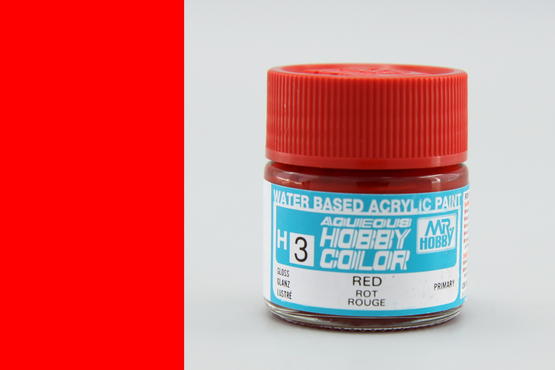 Hobby Color - Red - Červená - 10ml