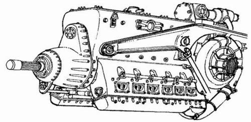 1/72 DB-603 - German engine of WWII