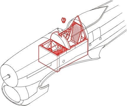 1/48 Hawker Typhoon Mk.Ib - interior set for HAS