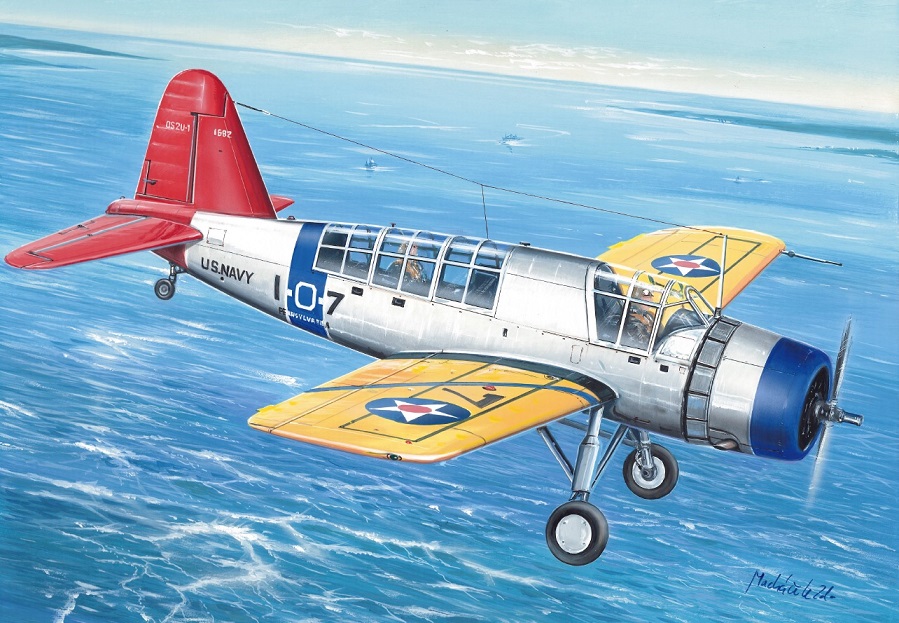 1/72 Vought OS2U Kingfisher Mk.I. "Wheeled Version"