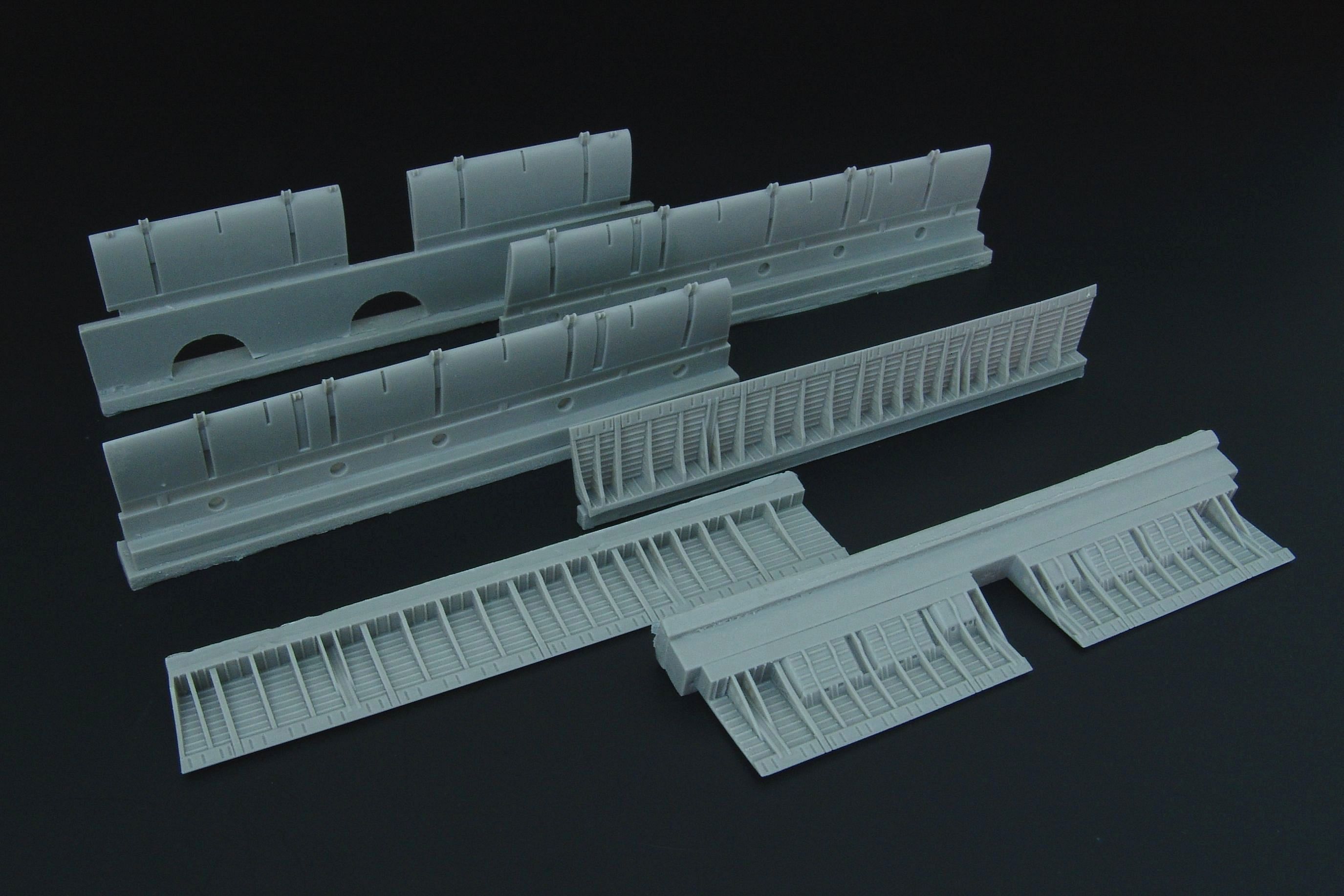 1/72 C-130 flaps (Italeri) resin set for Italeri kit