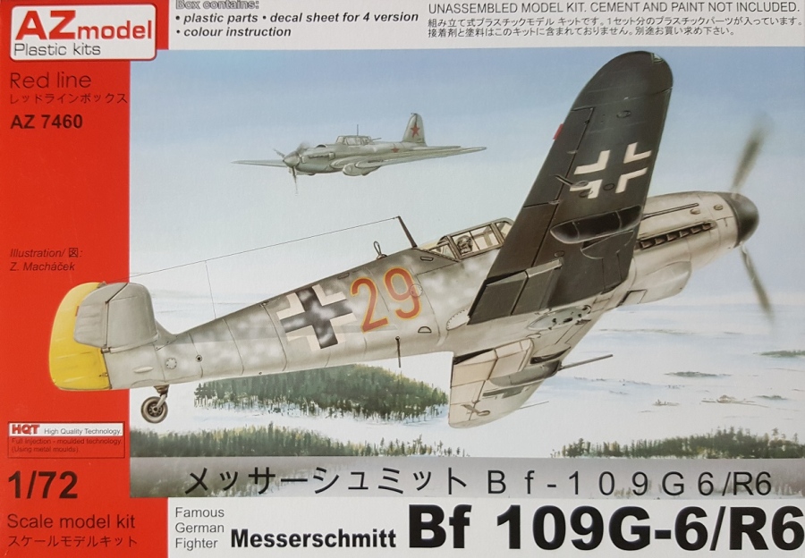 1/72 Messerschmitt Bf-109 G6/R6