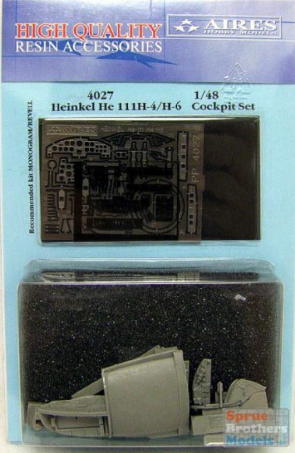 1/48 He 111H-4/H-6 cockpit set