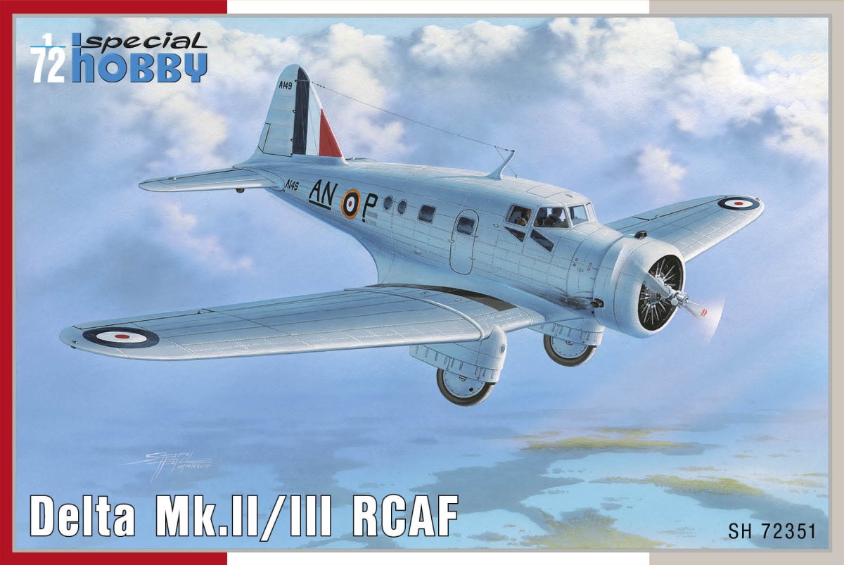 Plastikový model letadla 1/72 Delta Mk.II/III RCAF