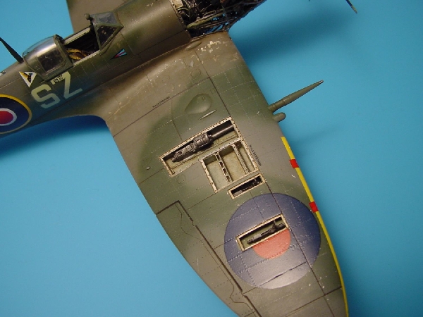 1/48 Spitfire Mk. IXc gun bays