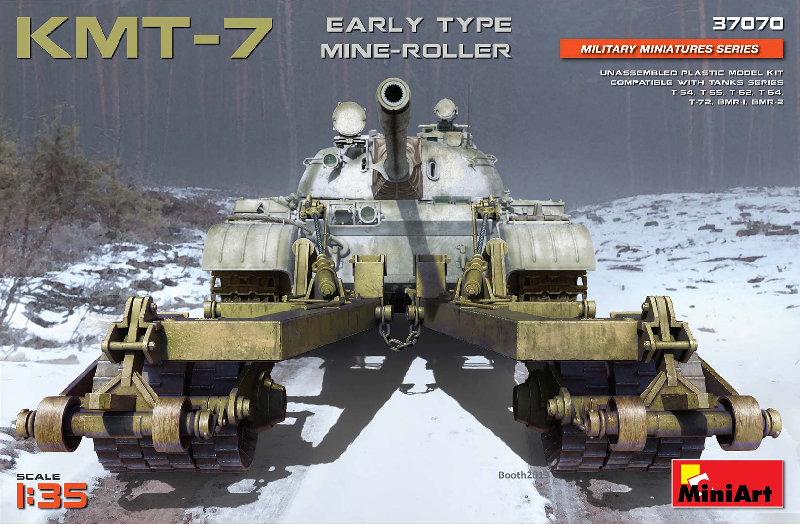 1/35 KMT-7 Early Type Mine-Roller