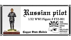 1/32 Russian WWI Pilot