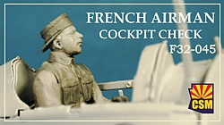 1/32 French airman cjckpit chek