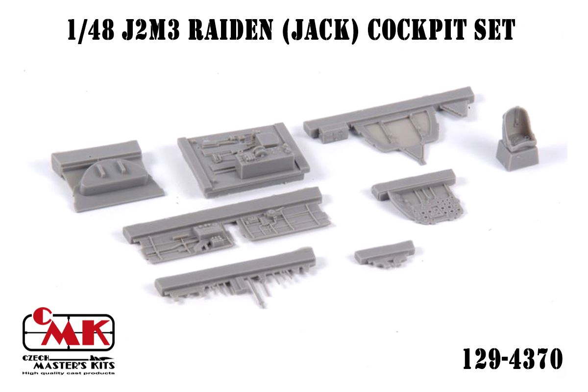 1/48 J2M3 Raiden (Jack) Cockpit set