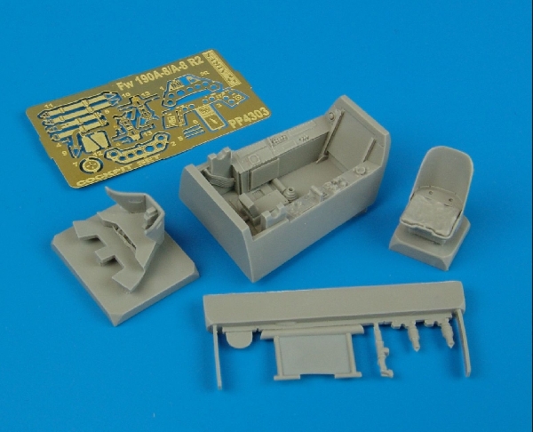 1/48 Fw 190A-8/A-8 R2 cockpit set