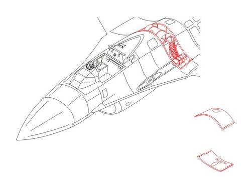 1/72 F-16C - armament set for HAS