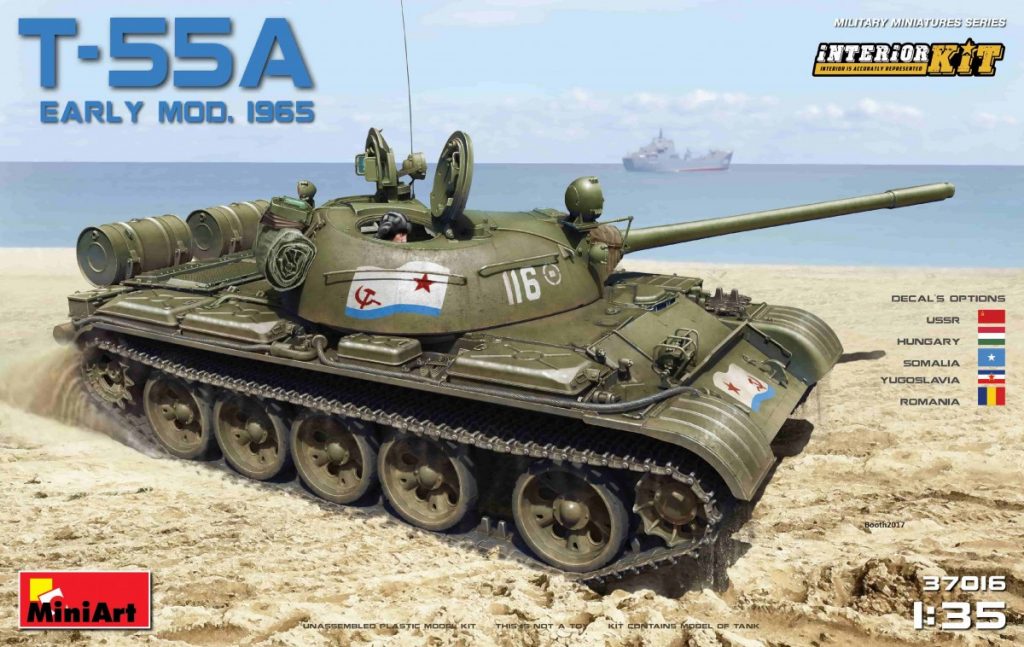 1/35 T-55A Early Mod.1965  Interior Kit