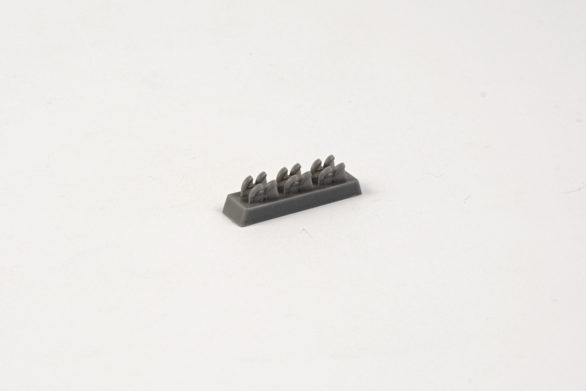 1/72 P-40E Exhausts for Special Hobby kit