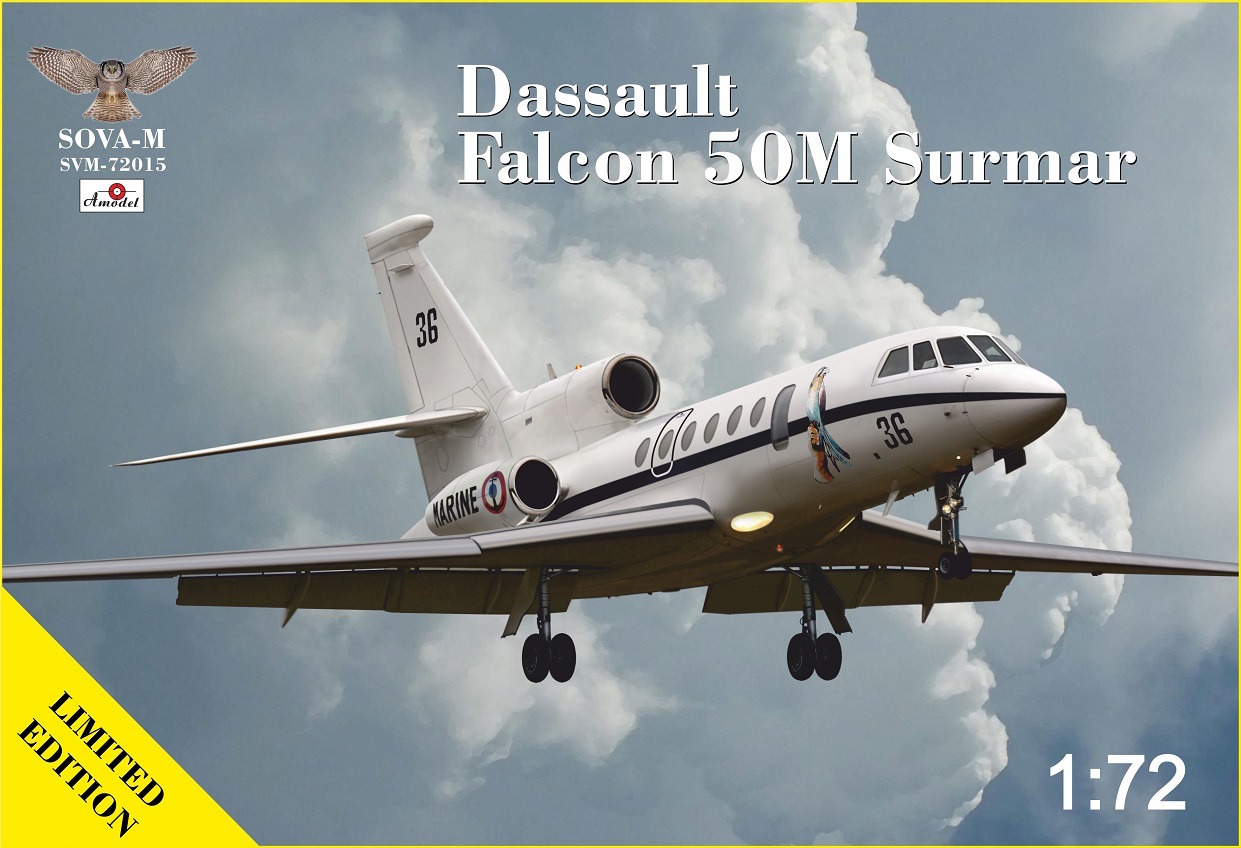 1/72 Falcon 50M "Surmar"(French NAVY)