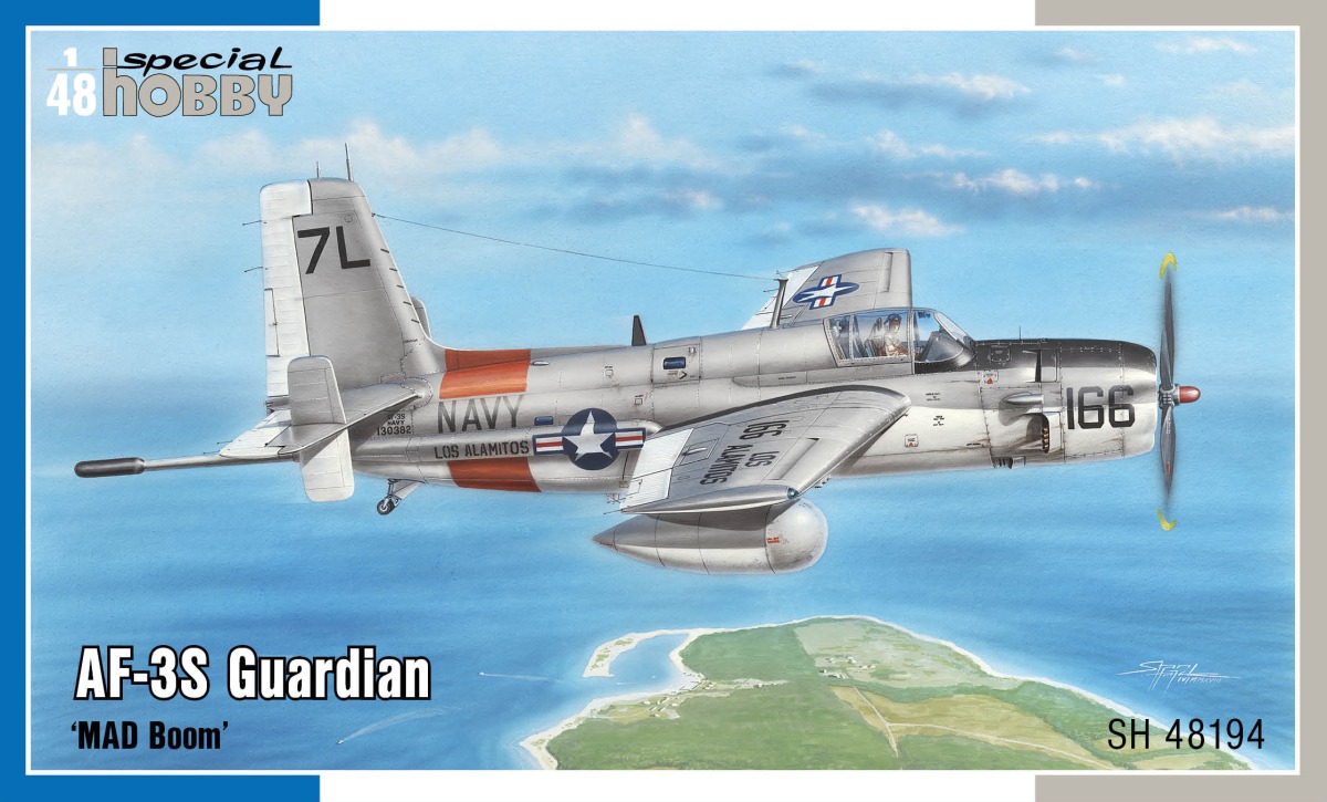 Plastikový model letadla 1/48 AF-3S Guardian