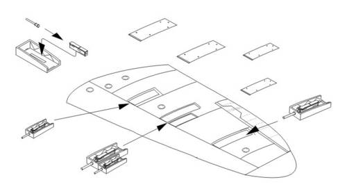 1/72 Spitfire MK.I - armament set for Airf.