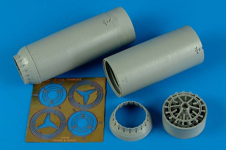 1/32 F-14A Tomcat exhaust nozzles - opened positio