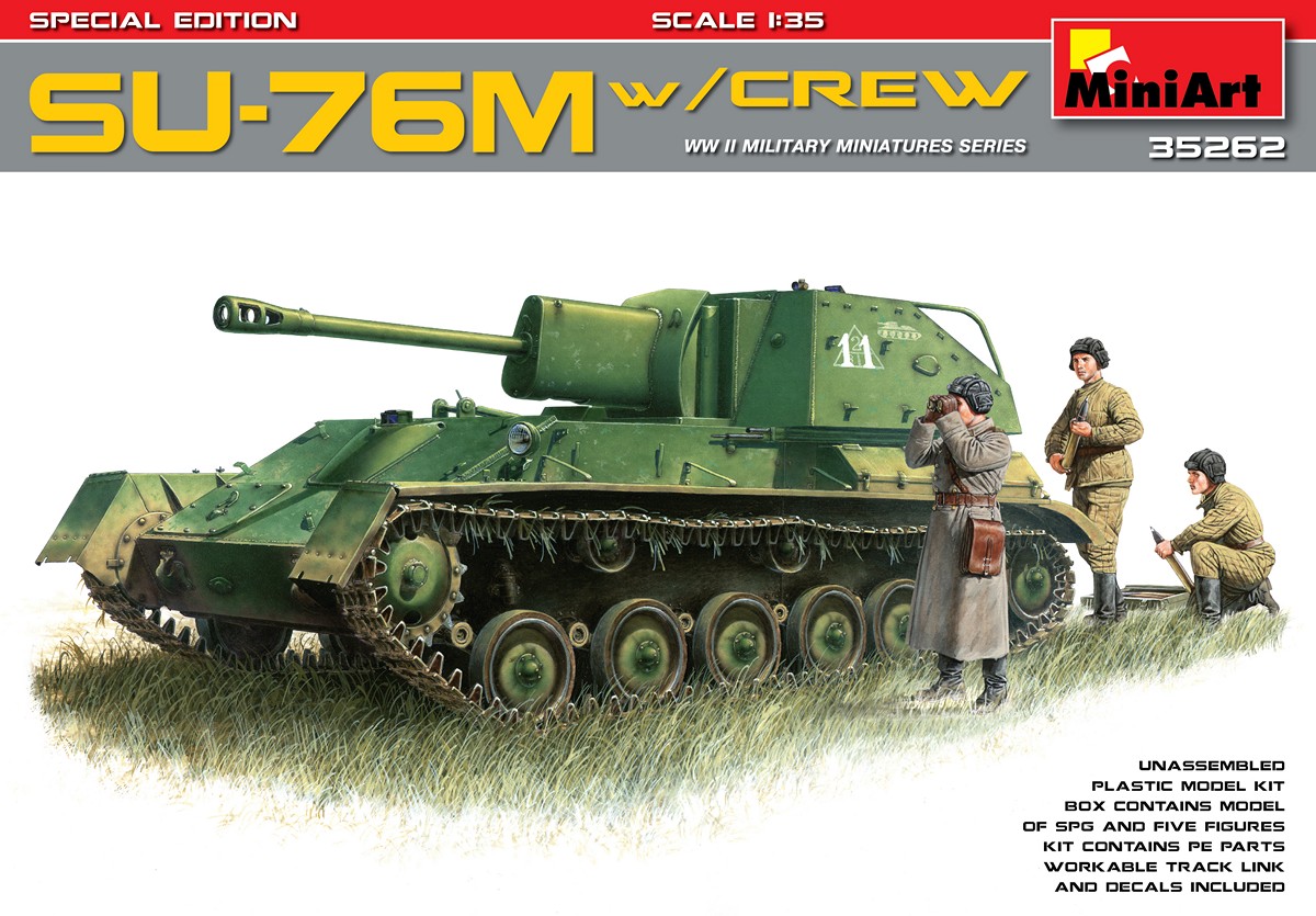 1/35 SU-76M w/Crew Special Edition