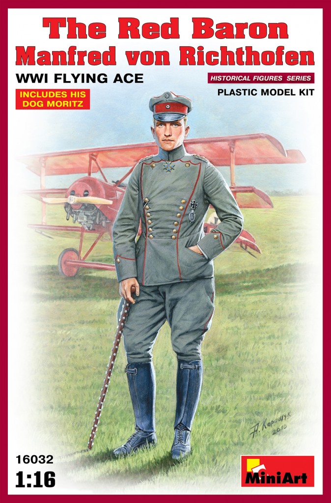 1/16 Red Baron. Manfred von Richthofen.WW1 Flying Ace