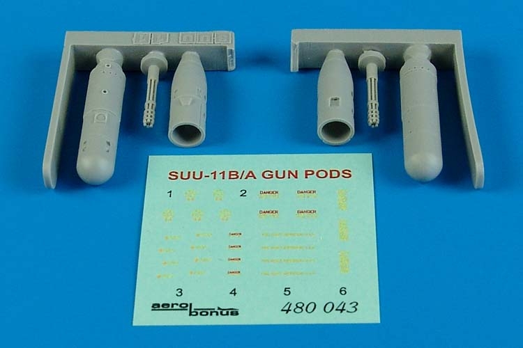 1/48 SUU-11B/A gun container