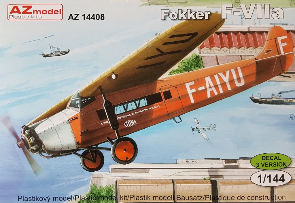 1/144 Fokker F-VIIa 