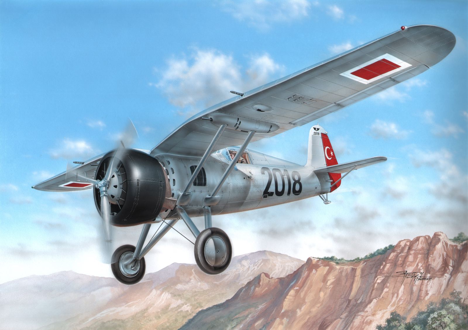 1/72 PZL.24A/C Turkisch AF