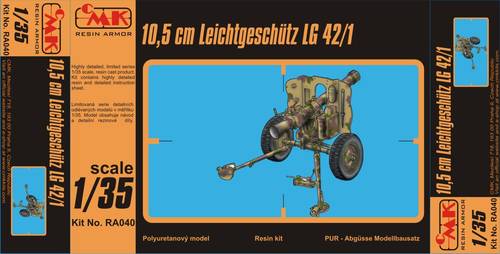 1/35 10,5cm Leichtgeschutz LG 42/1 Ful resinkit