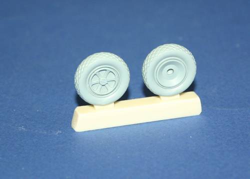 1/48 P-47D Thunderbolt wheels for HAS/TAM