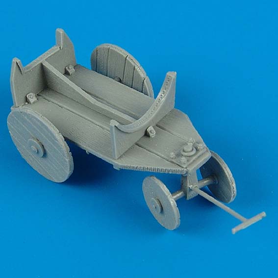 1/48 German WWII support cart for external fuel ta