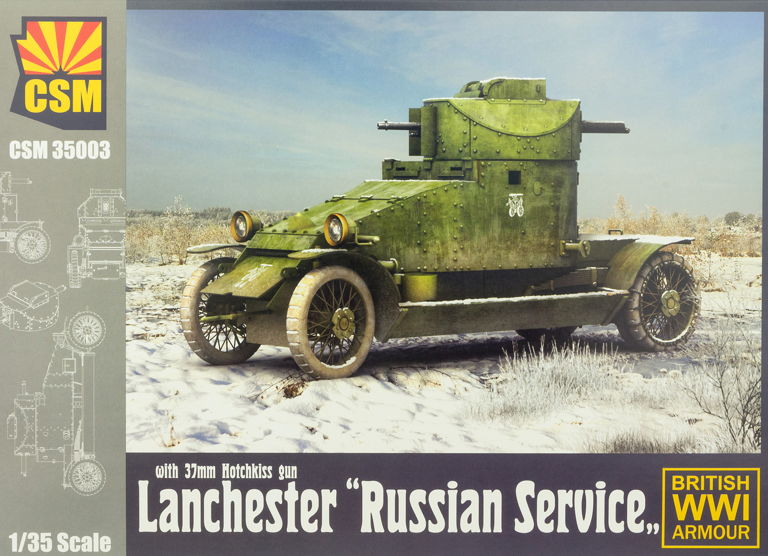 1/35 Lanchester Russian Service