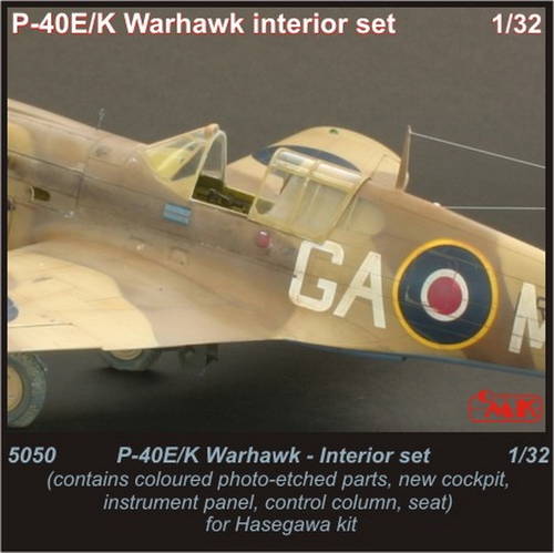 1/32 P-40 E/K Warhawk Interior set for HAS