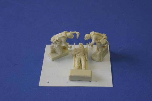 1/35 US Marines in Iraq-wounded soldier on stretch