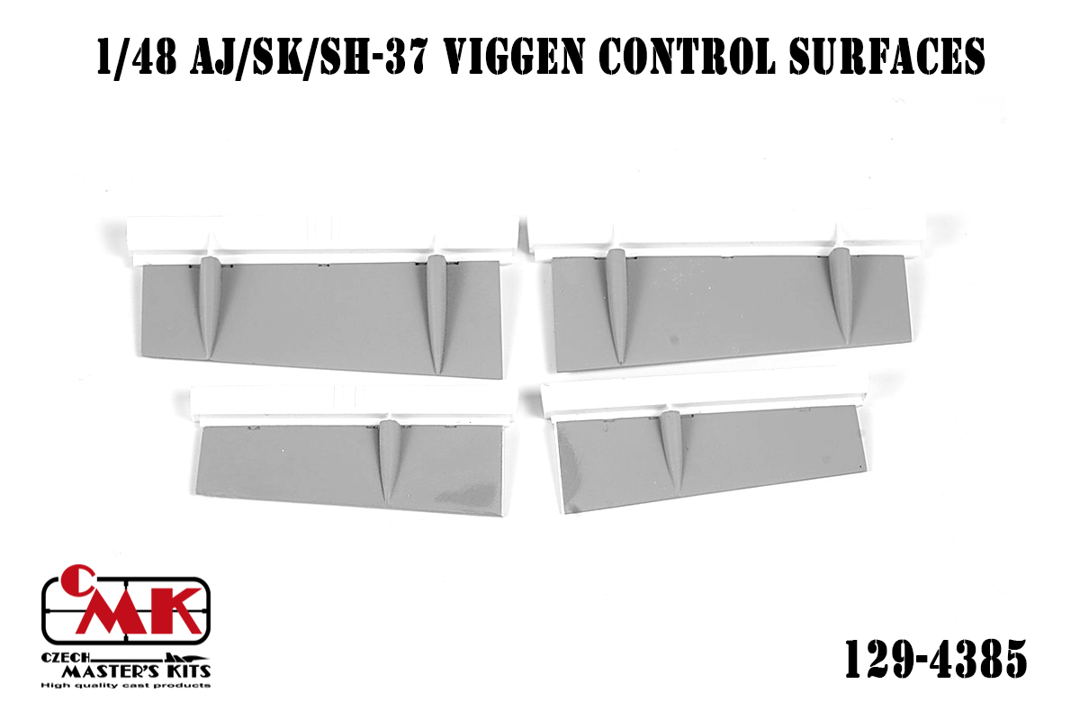 1/48 AJ/SK/SH-37 Viggen Control Surfaces