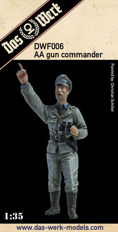 1/35 AA Gun Commander (Anti-Aircraft Officer / Flakoffizier / Kommandant)