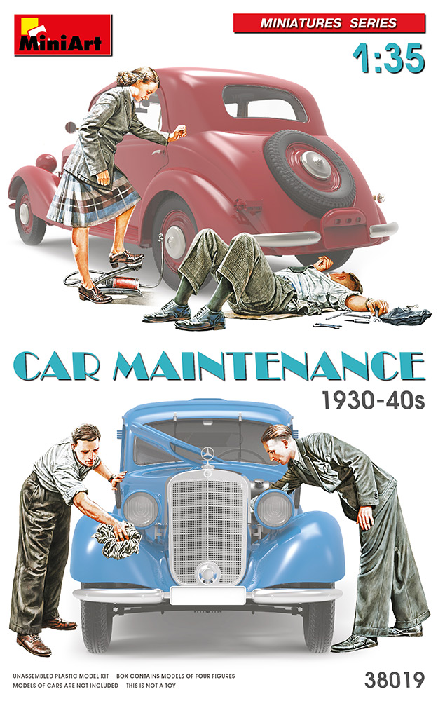 1/35 Car Maintenance 1930-40s