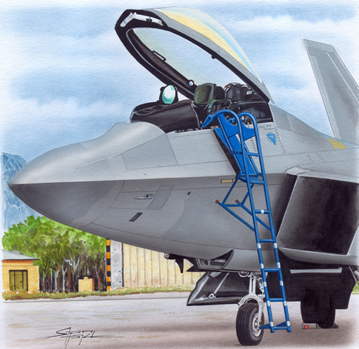 1/48 Ladder F-22